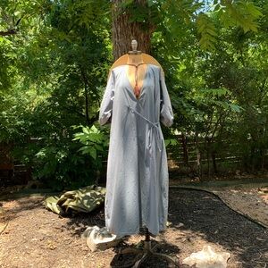 Deiji Studios “The Fold” Cotton Midi Dress, Size Small/Medium